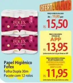 Atacadão Papel Higiênico Fofex oferta