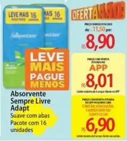 Atacadão Absorvente sempre livre adapt oferta