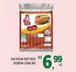 DB Supermercados Guibon - salsicha hot dog cong oferta