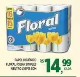 DB Supermercados Floral - papel higiênico folha simples neutro oferta