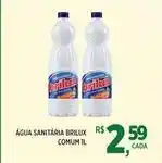 DB Supermercados Brilux - água sanitária oferta