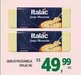 DB Supermercados Italac - queijo mussarela oferta