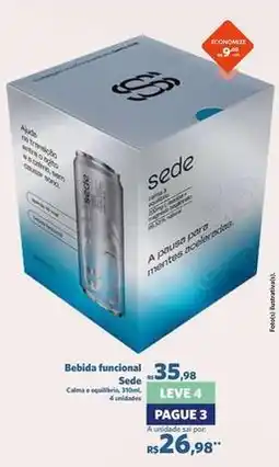 Sam's Club Leve - bebida funcional oferta