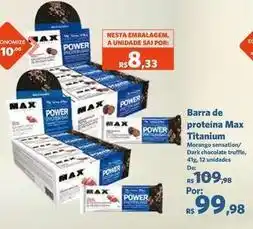 Sam's Club Power - barra de proteína max titanium oferta