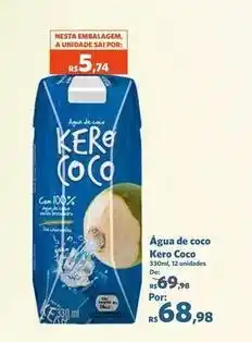 Sam's Club Kero coco - agua de coco oferta