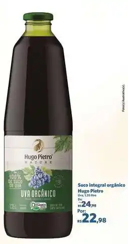 Sam's Club Hugo pietro - succo integral organico oferta