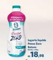Sam's Club Batavo - iogurte liquido pense zero oferta
