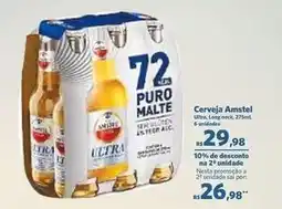 Sam's Club Amstel - cerveja oferta