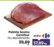 Carrefour Carrefour - patinho bovino oferta