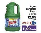 Carrefour Zupp - água sanitária oferta