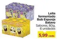 Carrefour Batavo - leite fermentado bob esponja oferta