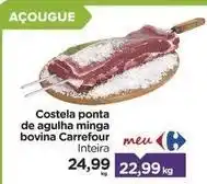 Carrefour Carrefour - costela ponta de agulha minga bovina oferta