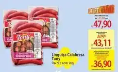 Atacadão Tony - linguiça calabresa oferta
