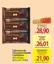 Atacadão Chocolate - cobertura de chocolate confeiteiro oferta
