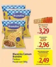 Atacadão Brandini - macarrão comum oferta