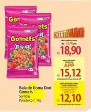 Atacadão Gomets - bala de goma dori oferta