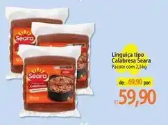 Atacadão Seara - linguiça tipo calabresa oferta