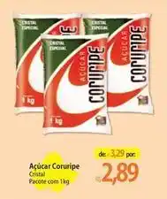 Atacadão Cristal - açúcar corurupe oferta