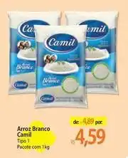 Atacadão Camil - arroz branco oferta