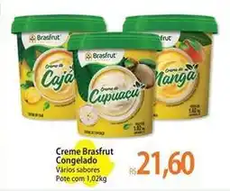 Atacadão Brasfrut - creme congelado oferta