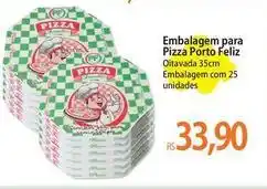 Atacadão Porto - embalagem para pizza feliz oferta