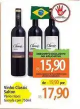 Atacadão Salton - vinho classic oferta