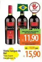 Atacadão De - vinho sangue de boi oferta