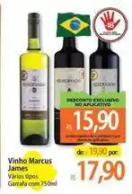 Atacadão James - vinho marcus oferta