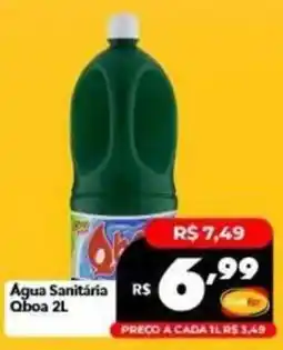 Supermercados Rex Água Sanitária Qboa oferta