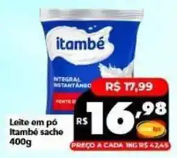 Supermercados Rex Leite em pó itambé sache oferta