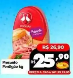 Supermercados Rex Presunto Perdigão kg oferta
