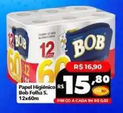 Supermercados Rex Papel Higiênico Bob Folha S. oferta