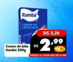 Supermercados Rex Creme de leite Itambé oferta