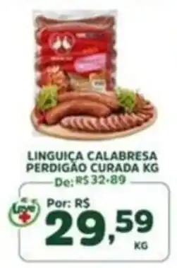 Linguiça calabresa perdigão curada kg