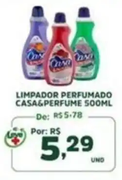 Araújo Supermercados Limpador perfumado casa&perfume oferta
