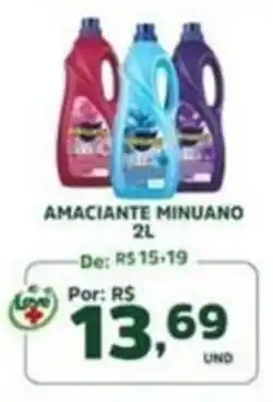 Araújo Supermercados amaciante minuano oferta
