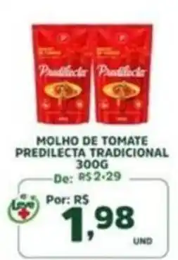 Araújo Supermercados molho de tomate predilecta tradicional oferta