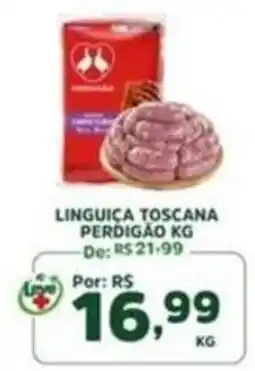 Araújo Supermercados linguica toscana perdigão kg oferta