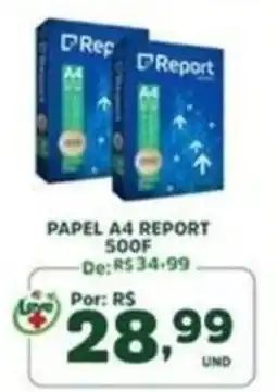 Araújo Supermercados papel a4 report oferta