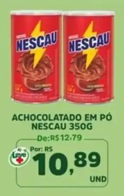 Araújo Supermercados Achocolatado em pó nescau oferta