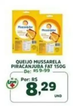 Araújo Supermercados queijo mussarela piracanjuba fat oferta
