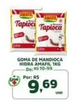 Araújo Supermercados Goma de mandioca hidra amafil oferta