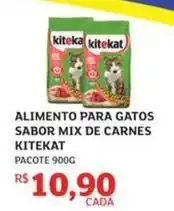 Assaí Atacadista Kitekat - alimento para gatos sabor mix de carnes oferta