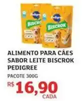 Assaí Atacadista Pedigree - alimento para cães sabor leite biscrok oferta
