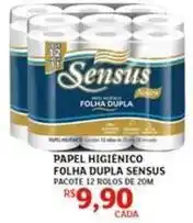 Assaí Atacadista Sensus - papel higiênico folha dupla oferta