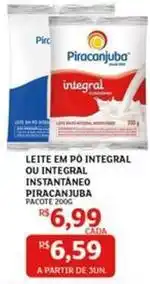 Assaí Atacadista Piracanjuba - leite em po integral ou integral intantaneo oferta