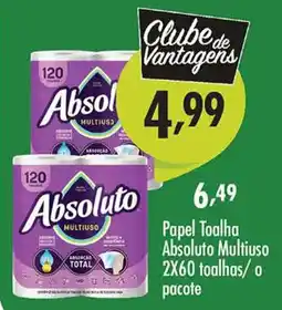 Confiança Supermercados Papel toalha absoluto multiuso oferta