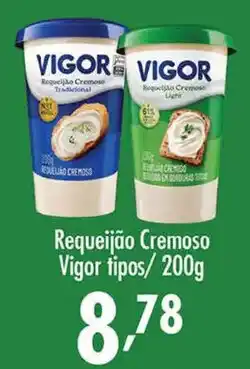 Confiança Supermercados Requeijão cremoso vigor tipos oferta