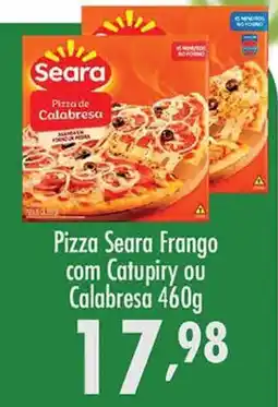 Confiança Supermercados Pizza seara frango ou calabresa oferta