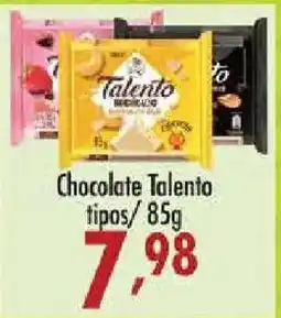Confiança Supermercados Chocolate talento tipos oferta